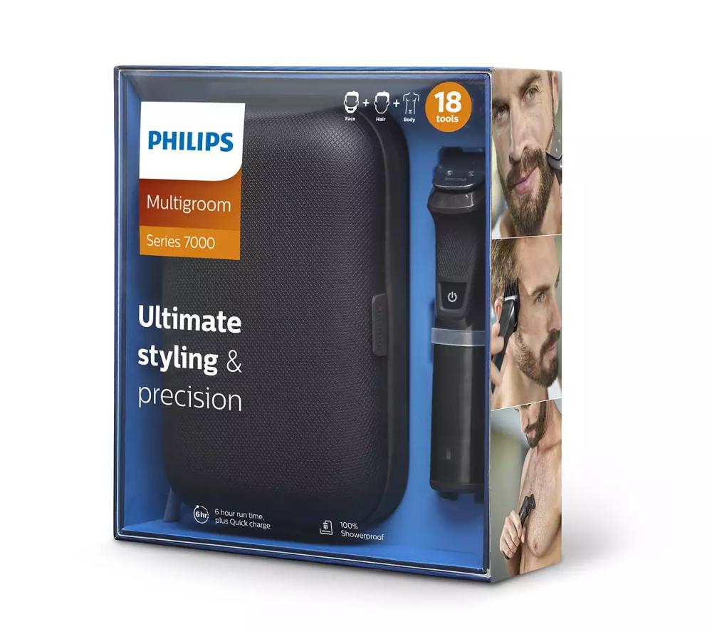 Multigroomer Philips MG7785 to kompletny zestaw do pielęgnacji owłosienia na całym ciele