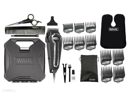 Kupując maszynkę Wahl Elite Pro 79602201 nabywamy kompletny zestaw do strzyżenia i stylizacji włosów
