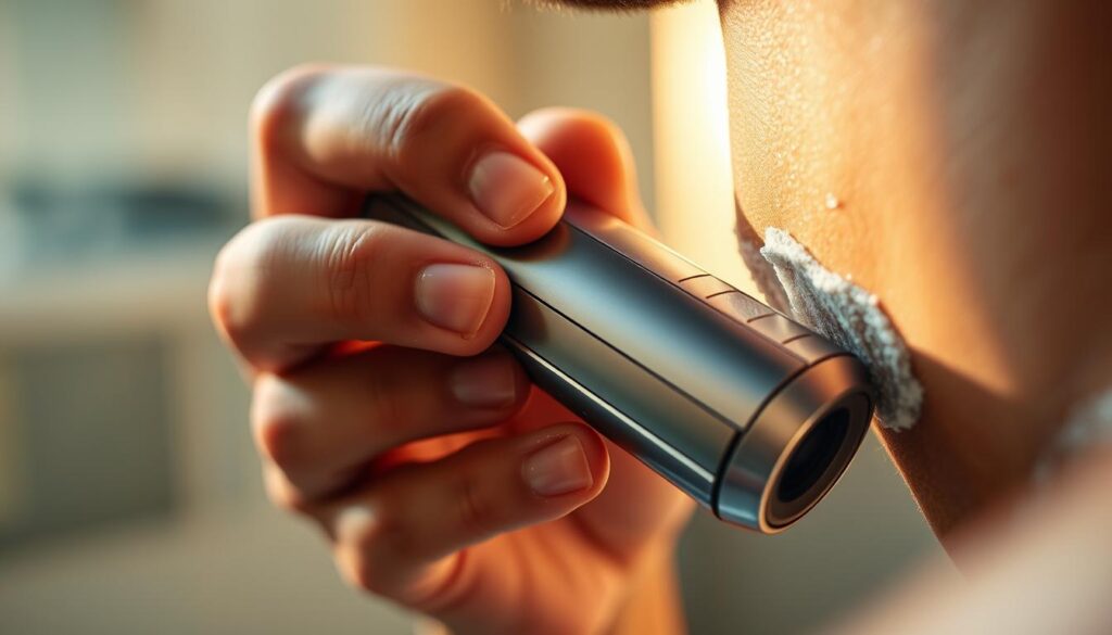 jak golić Braun King C jak golić Braun King C