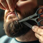 Strzyżenie brody krok po kroku - idealna technika strzyżenie brody krok po kroku