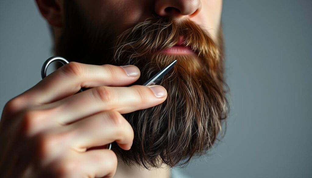 wstępne strzyżenie brody wstępne strzyżenie brody