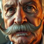 długie wąsy męskie