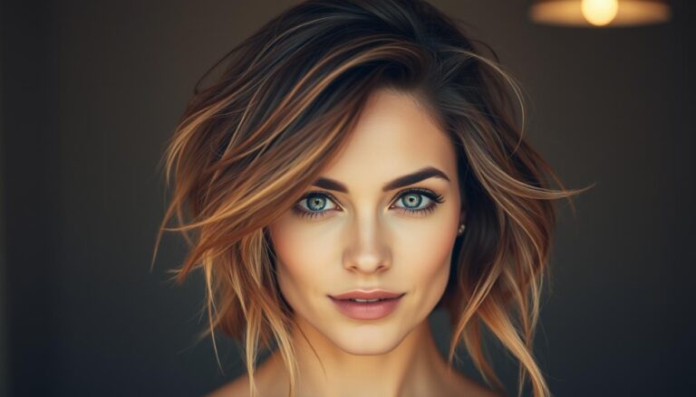 fryzura która sama się układa