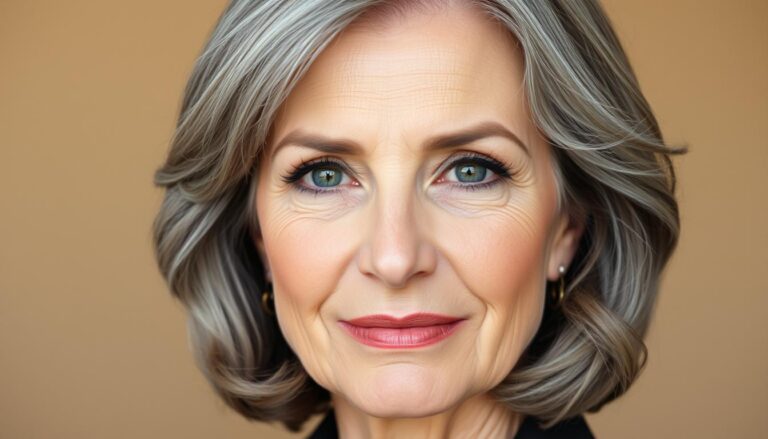 jaka fryzura dla 60 latki