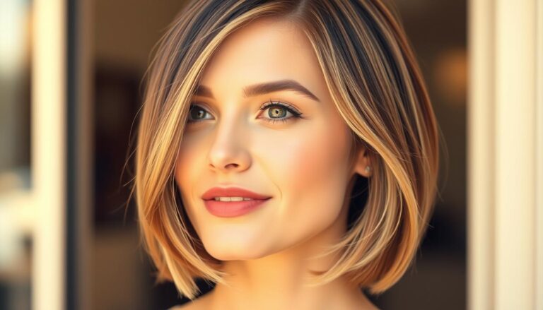 jaka fryzura do okrągłej twarzy damska