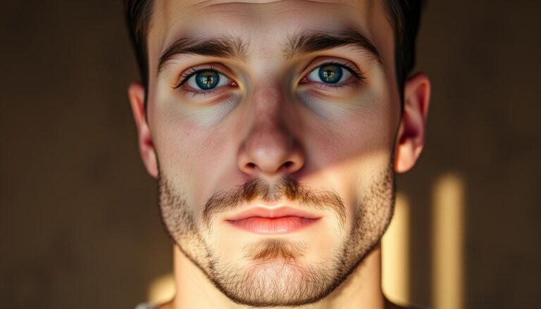 kozia bródka bez wąsów