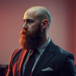 łysy z brodą moda