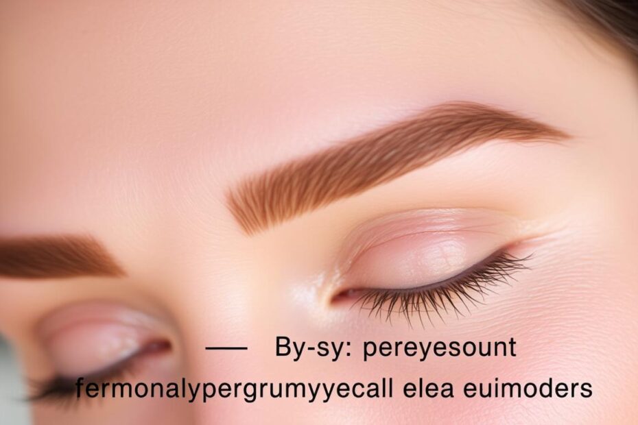 Jak dbać o brwi permanentne