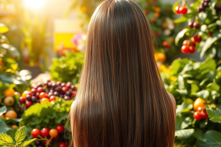 dieta na zdrowe i lśniące włosy
