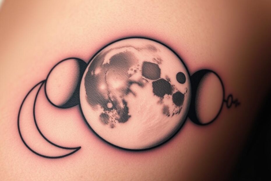 Fazy księżyca tatuaż znaczenie