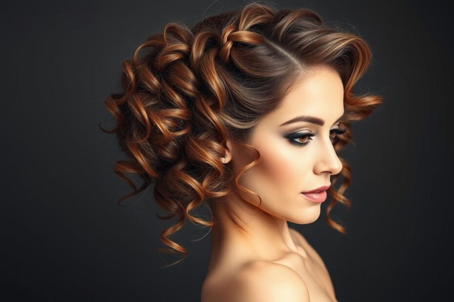 Jak upiąć kręcone włosy