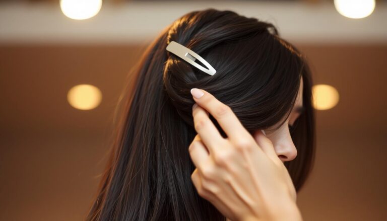 Jak upiąć włosy klamrą