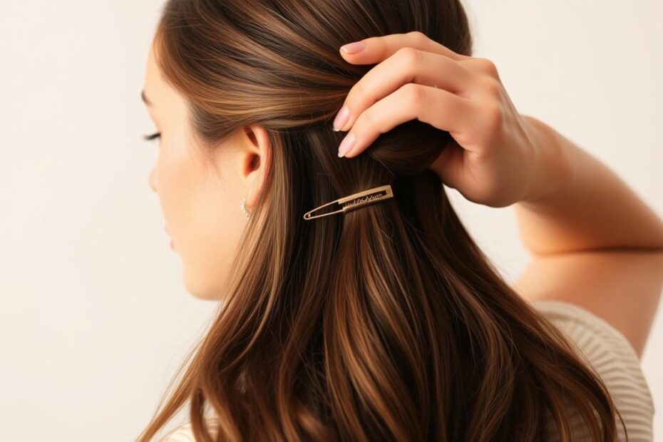 Jak upiąć włosy spinką