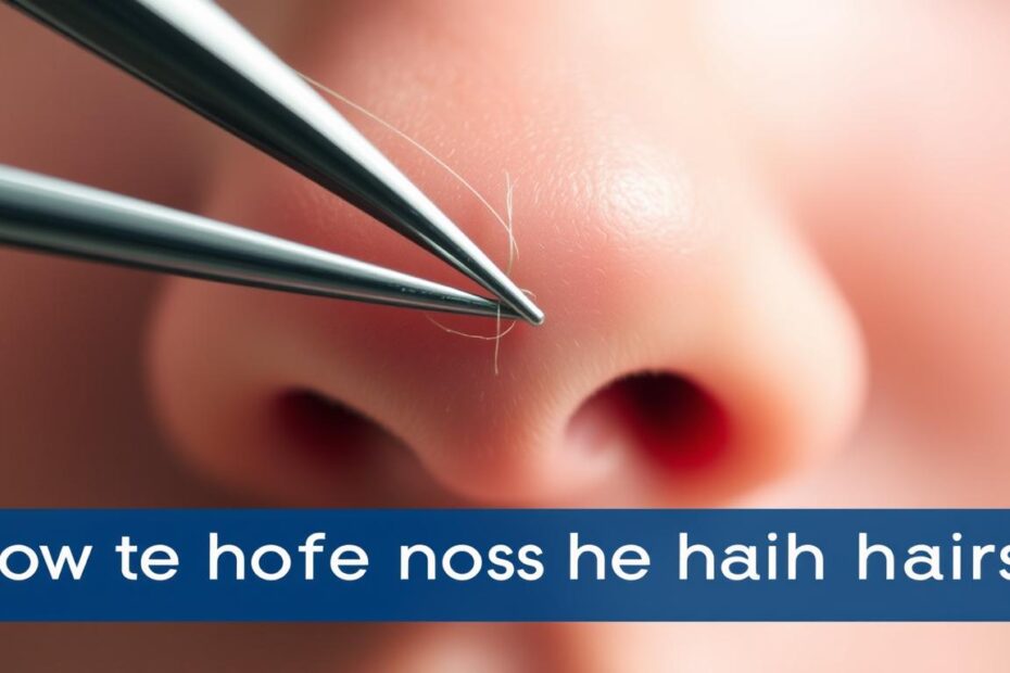 Jak usunąć włosy z nosa