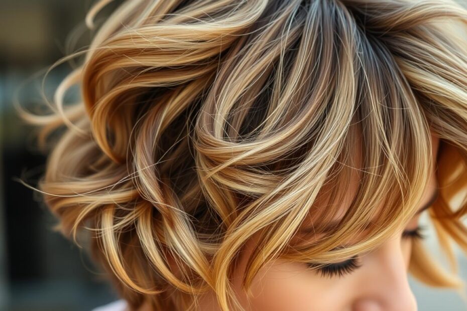 Jak zrobić fale na włosach krótkich