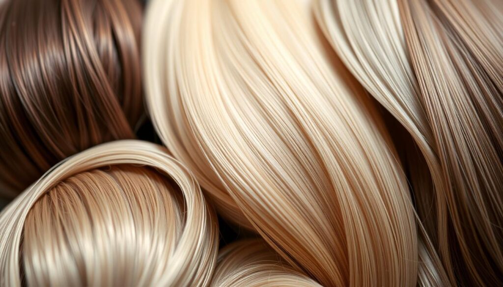 A close-up image showcasing an array of color-correcting hair dyes in various neutral shades, including ashy tones, cool browns, and soft beiges. The colors are arranged in a visually appealing palette, with subtle reflections and highlights that capture the luxurious, high-quality texture of the products. Soft, diffused lighting creates a professional, editorial-style ambiance, allowing the colors to take center stage. The overall composition emphasizes the versatility and effectiveness of these neutralizing hues in addressing unwanted yellow tones in hair. A close-up image showcasing an array of color-correcting hair dyes in various neutral shades, including ashy tones, cool browns, and soft beiges. The colors are arranged in a visually appealing palette, with subtle reflections and highlights that capture the luxurious, high-quality texture of the products. Soft, diffused lighting creates a professional, editorial-style ambiance, allowing the colors to take center stage. The overall composition emphasizes the versatility and effectiveness of these neutralizing hues in addressing unwanted yellow tones in hair.