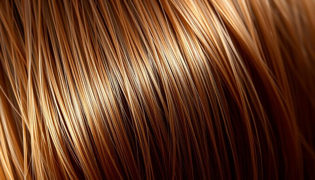 A well-lit, close-up photograph of a healthy, shiny head of hair with distinct strands and individual locks, each glistening with the benefits of a nourishing hair serum. The hair appears smooth, soft, and full of vibrant shine, as if freshly treated with a deeply conditioning hair treatment. The lighting is warm and diffused, creating a flattering, almost ethereal effect that highlights the luster and healthy texture of the hair. The image has a soothing, calming atmosphere, conveying the rejuvenating and restorative effects of using hair serums and treatments. A well-lit, close-up photograph of a healthy, shiny head of hair with distinct strands and individual locks, each glistening with the benefits of a nourishing hair serum. The hair appears smooth, soft, and full of vibrant shine, as if freshly treated with a deeply conditioning hair treatment. The lighting is warm and diffused, creating a flattering, almost ethereal effect that highlights the luster and healthy texture of the hair. The image has a soothing, calming atmosphere, conveying the rejuvenating and restorative effects of using hair serums and treatments.