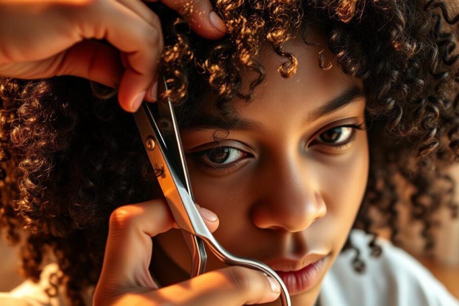 Jak obciąć kręcone włosy