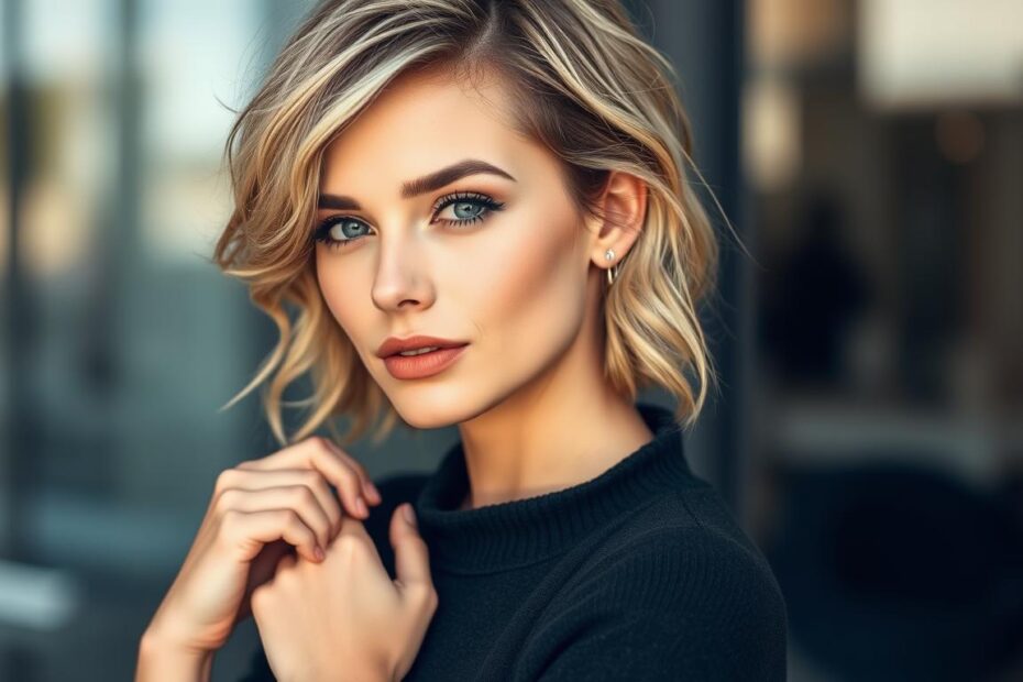 Jak układać krótkie włosy