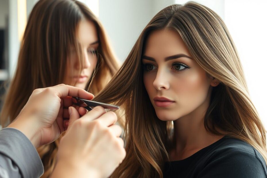 Jak wycieniować włosy