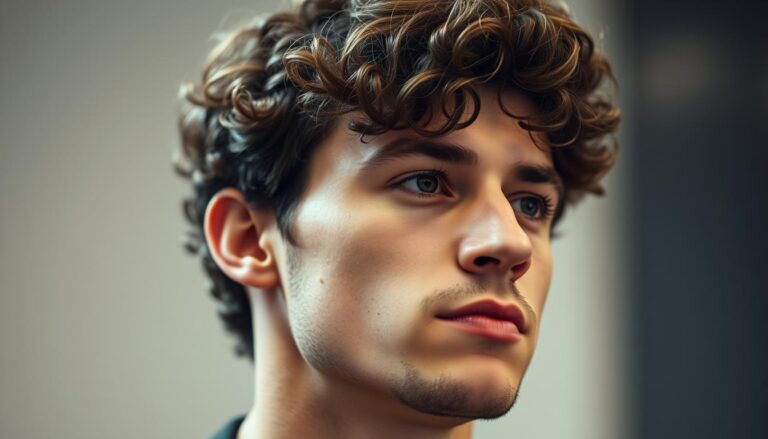 Jak zrobić kręcone włosy męskie