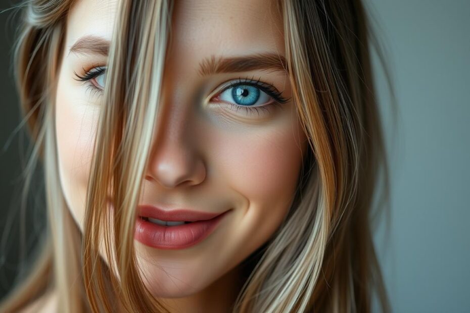 Jaki kolor włosów do niebieskich oczu